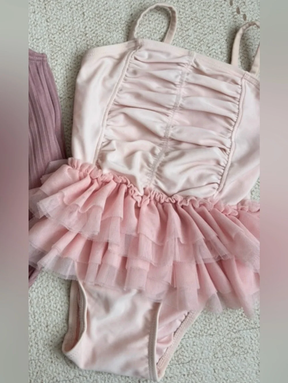 Old Navy Girls' Pink Tutu One-Piece Swimsuit